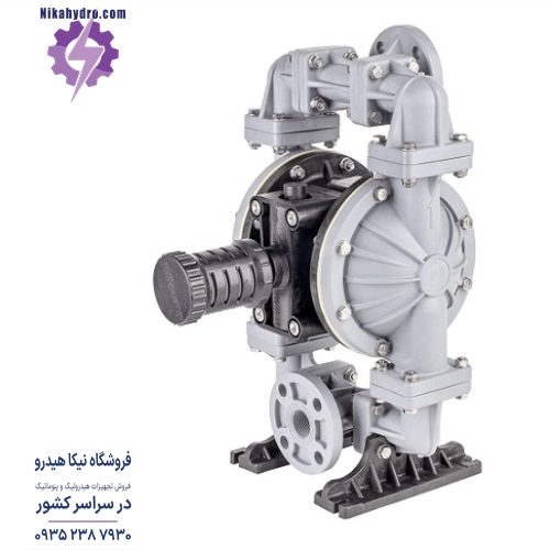 پمپ دیافراگمی دیا مدل DP10 PP-N پمپ دیافراگمی برند دیا ترکیه سایز 1 اینچ بدنه پلاستیکی